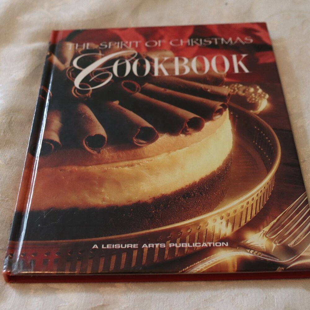 1996 The Spirit Of Christmas Cookbook Leisure Arts Hardback Holiday Entertaining